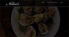 Desktop Screenshot of nolansrestaurant.com